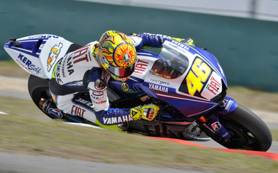 ロッシ 中国GP・フリー走行3回目でトップタイム