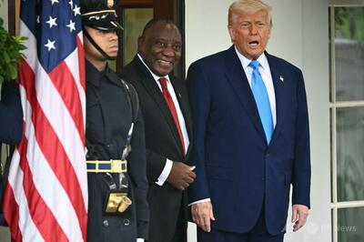 トランプ氏、南ア「白人ジェノサイド」の証拠としてコンゴの画像を提示