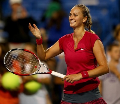 クビトバが準々決勝に進出、コネティカット・オープン