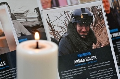 AFP記者死亡、戦争犯罪の疑い捜査 仏当局