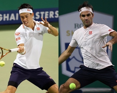 錦織が8強入り、迎え撃つフェデラーは手応え 上海マスターズ
