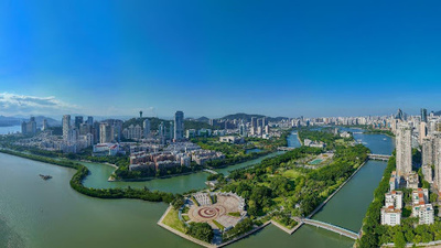 持続可能な湾岸型都市の開発の成功事例＝福建省アモイ市