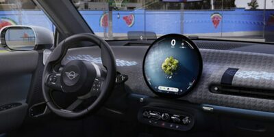 サムスンディスプレイ、BMWミニ電気自動車に「9.45インチ円形OLED」を初めて供給