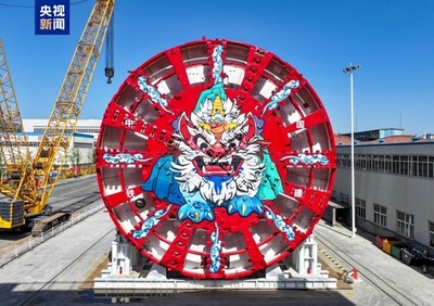 中国最大直径の水中シールドトンネル シールド掘削を開始