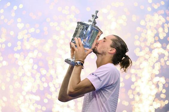 ズベレフがシェルトン下し全米OP制覇、苦難乗り越え全仏に続くGS2勝目