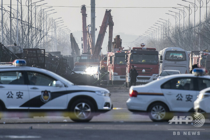 中国 張家口の爆発事故 エチレン輸送車の爆発が原因か 死者は23人に 写真1枚 国際ニュース Afpbb News