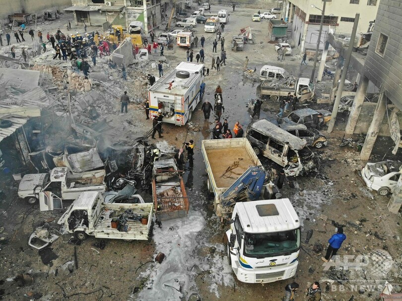 ロシアが停戦発表のシリアで戦闘激化 市民18人死亡の情報