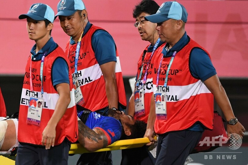 サモア代表のアモサが膝重傷、日本戦も欠場へ ラグビーW杯