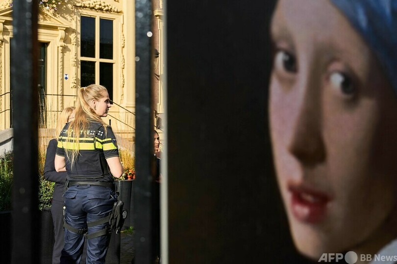 今度は「真珠の耳飾りの少女」が標的に 環境活動家3人逮捕