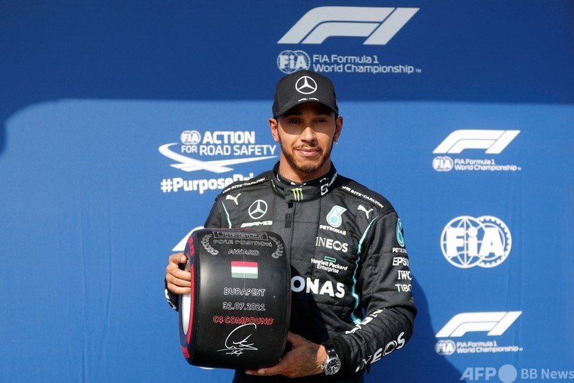 ハミルトンが通算101回目のPP獲得 ハンガリーGP
