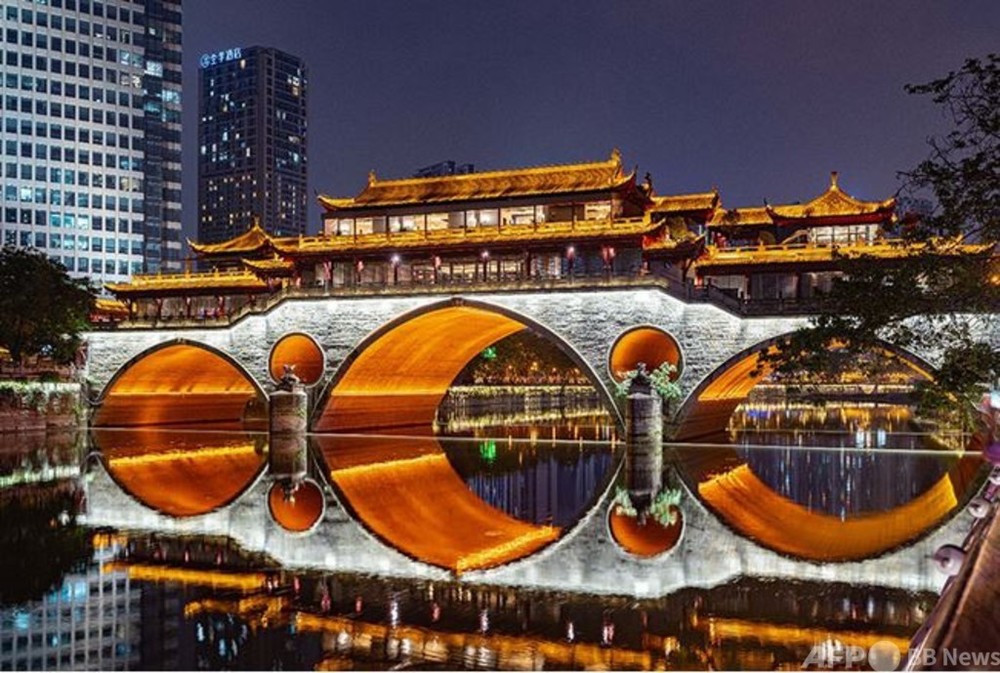 「成都の最も美しい夜景を発見」フォトコンテスト開催中 中国 写真6枚 国際ニュース:AFPBB News
