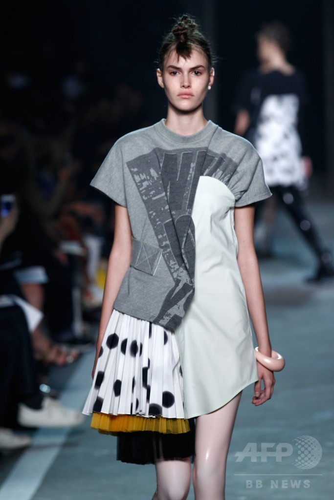 ドットとレイヤードでポップに、「マーク BY マーク ジェイコブス」15年春夏