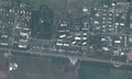 戦闘が起こる前のウクライナ東部バフムートの集合住宅などを捉えた2022年8月の衛星画像。マクサー・テクノロジーズ提供（2022年8月撮影、2023年1月5日提供）。(c)AFP PHOTO / SATELLITE IMAGE ©2022 MAXAR TECHNOLOGIES
