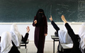 ガザ市内の学校の教室の様子（2013年4月2日撮影）。(c)AFP/MAHMUD HAMS