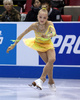 13-14フィギュアスケートGPシリーズ開幕戦スケート・アメリカ（Skate America 2013）、女子シングル・ショートプログラム（SP）。演技に臨むエレーナ・ラディオノワ（Elena Radionova、2013年10月19日撮影）。(c)AFP/Getty Images/Dave Reginek