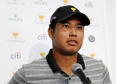 松山に言葉の壁なし、世界選抜エースとしてプレジデンツ杯V目指す