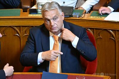 ハンガリー首相「ウクライナは独立国でも主権国家でもない」 領空侵犯を軽視