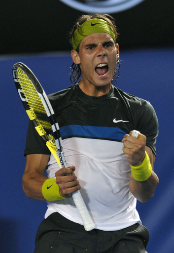 ナダル シモンを破り準決勝進出、全豪オープン