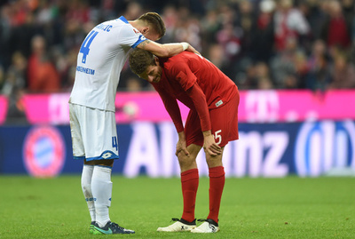 バイエルン、3位ホッフェンハイムと引き分ける