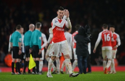 首位アーセナル、コシールニーの得点でニューカッスルに辛勝