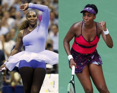 セレーナとヴィーナス、通算30回目の姉妹対決へ 全米3回戦で激突