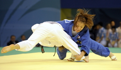 谷亮子 パレットを破り準決勝進出