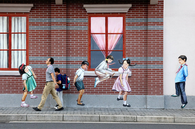 【写真特集】街角アート至る所に、散歩の愉悦