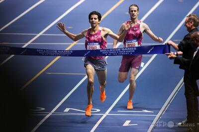 フィッシャーが男子3000mで世界新 世界室内ツアー・ゴールド