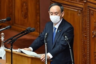 「一日も早い収束を」 菅首相、施政方針演説 支持率急落の中