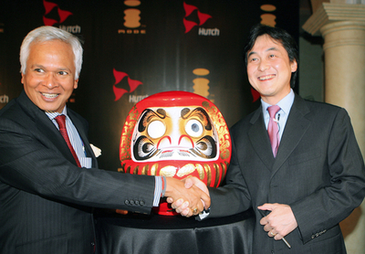 NTTドコモ、インド・ハチソンエッサーとの契約解消 - 東京