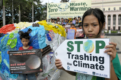 対策会議が温暖化に一役？会期中のCO2排出量は1万トン超