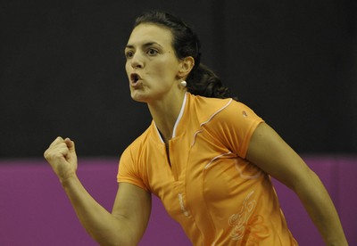 ヌリア・ジャゴステラ・ビベス 鄭潔を下しスペインが2連勝