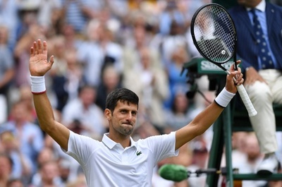 ジョコビッチ快勝で11度目のウィンブルドン8強、次はゴフィンと