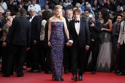 ニコール・キッドマン夫妻、カンヌのレッドカーペットに