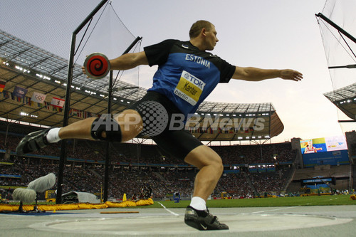 ハルティング 男子円盤投げで優勝 世界陸上ベルリン大会 写真10枚 ファッション ニュースならmode Press Powered By Afpbb News