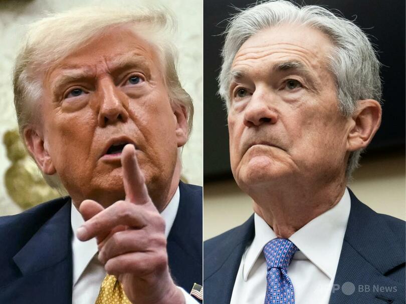 トランプ氏 FRB議長の解任否定も可能性を排除せず