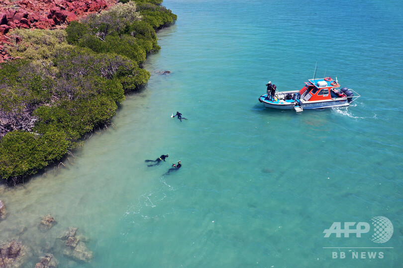 豪先住民アボリジニの古代の遺物、海底で初めて発見