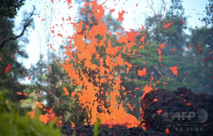米ハワイでM6.9の地震、キラウエア火山がまた噴火
