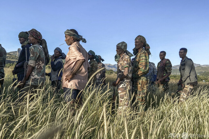 戦闘続くエチオピア北部、1万人超が隣国スーダンに避難 兵士の姿も