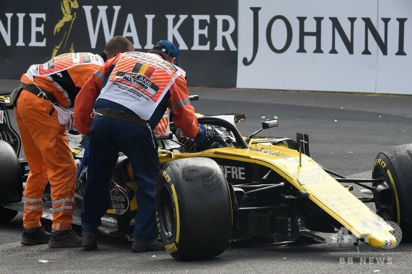 ベルギーGPでクラッシュ起こしたヒュルケンベルグ、次戦10グリッド降格