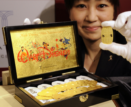 ディズニー生誕110周年記念の小判セット、新春に発売 写真4枚 国際
