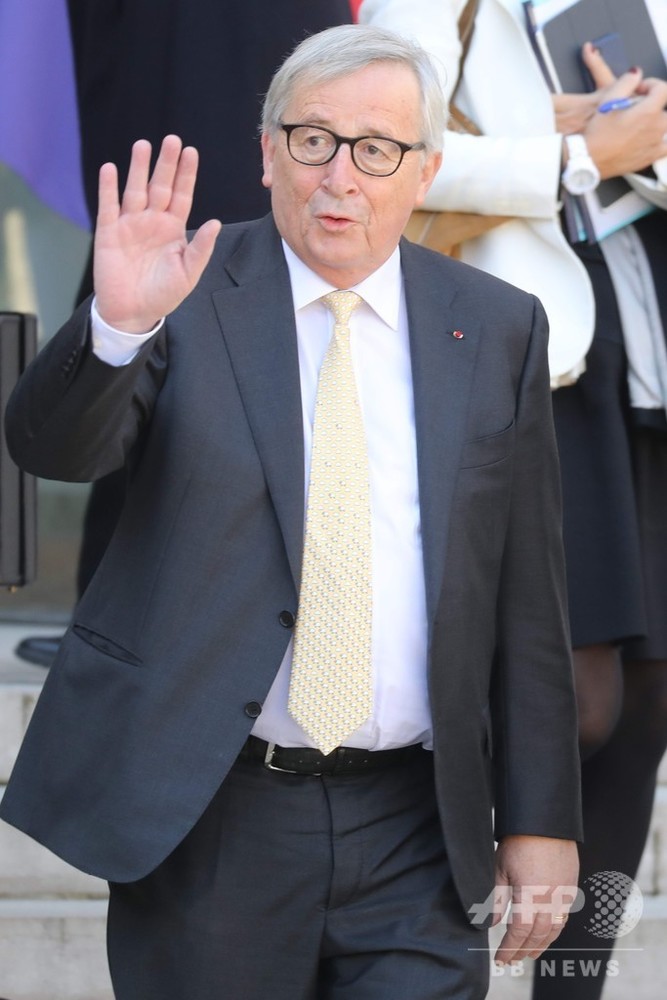 欧州委員会のユンケル委員長、「英国への忍耐は限界に近い」 写真1枚 国際ニュース：AFPBB News