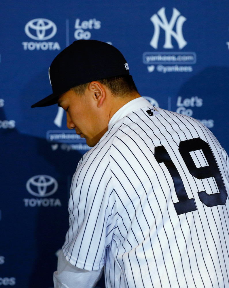 田中がヤンキース入団会見 準備はできている 写真枚 国際ニュース Afpbb News