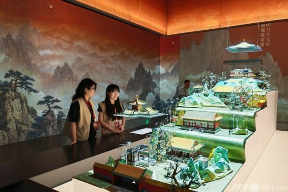 故宮乾隆花園の未公開エリア デジタル技術で復元され初展示 写真1枚