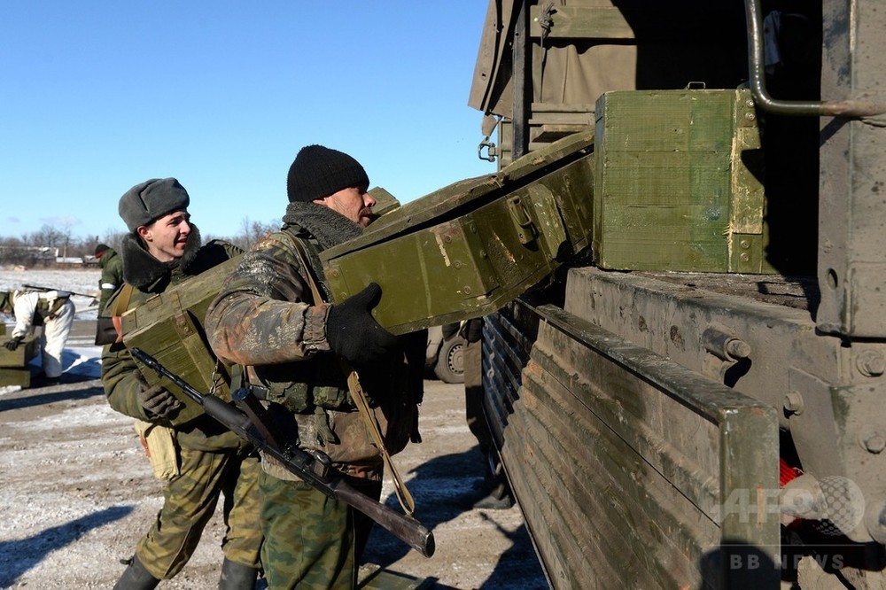 国際ニュース：AFPBB Newsウクライナ東部、デバルツェボで激戦 停戦破綻の危機