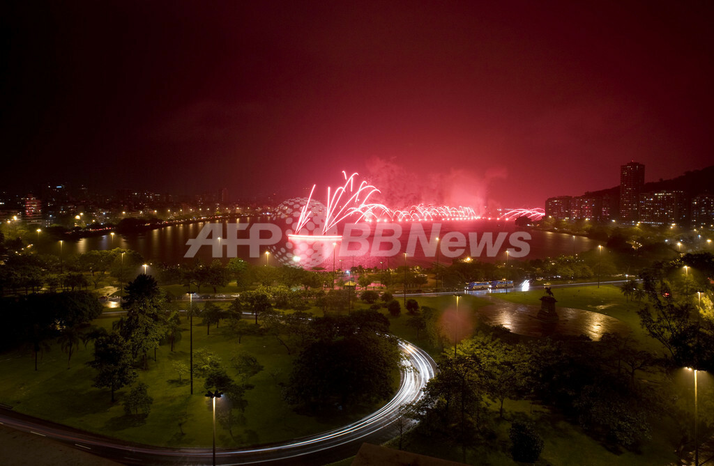 ブラジルにおけるフランス年 開幕を祝う花火 国際ニュース Afpbb News