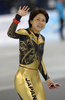 2010年%%バンクーバー冬季五輪%%、スピードスケート女子1000メートル。1分19秒41で34位だった岡崎朋美（%%Tomomi Okazaki%%）。（2010年2月18日撮影）(c)AFP/DDP/DAVID HECKER