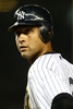 シカゴ・カブスとのオープン戦に出場するニューヨーク・ヤンキースのデレク・ジーター（%%Derek Jeter%%）。（2009年4月3日撮影）(c)AFP/Getty Images/Chris McGrath