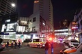 刃物男に多数が刺される事件があった現場。オーストラリア・シドニー（2024年4月13日撮影）。(c)David GRAY / AFP