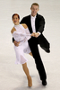 フィギュアスケート全米選手権（%%AT&amp;T U.S. Figure Skating Championships 2010%%）アイスダンス・コンパルソリーダンス（規定、CD）。37.36点で4位につけたエミリー・サミュエルソン（%%Emily Samuelson%%）／エヴァン・ベイツ（%%Evan Bates%%）組。（2010年1月21日撮影）(c)AFP/Getty Images/Matthew Stockman